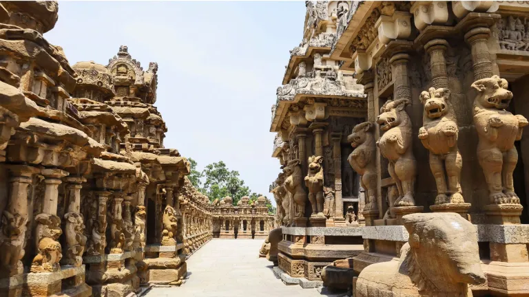 Kailasnathar Temple, Kanchipuram, Tamilnadu, India