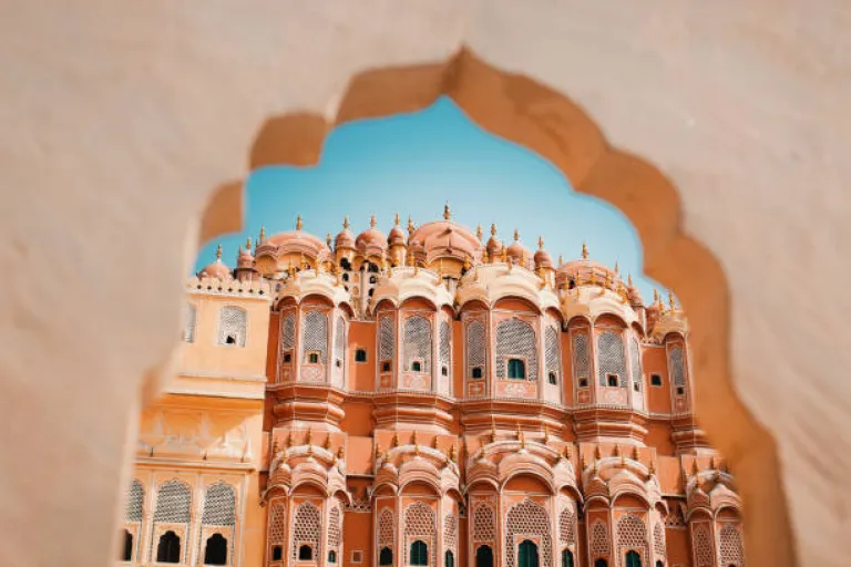 Jaipur the pink city. 