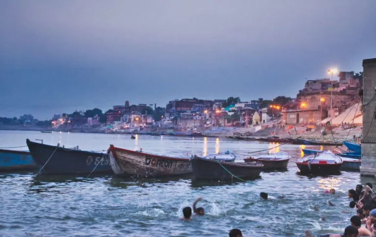 Varanasi during rain