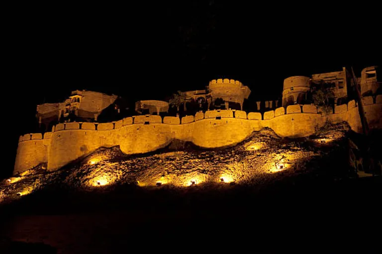 Jaisalmer Fort at Night