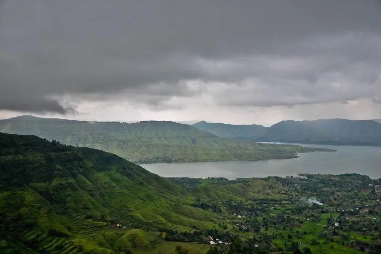 Parsi Point in Panchgani view