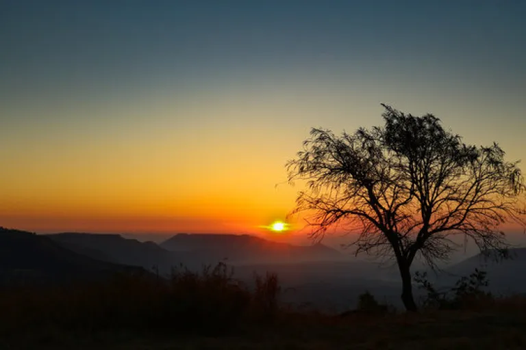 Sydney Point Panchgani sunset