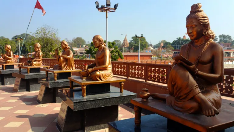 Ancient Indian sages - in Ujjain, India