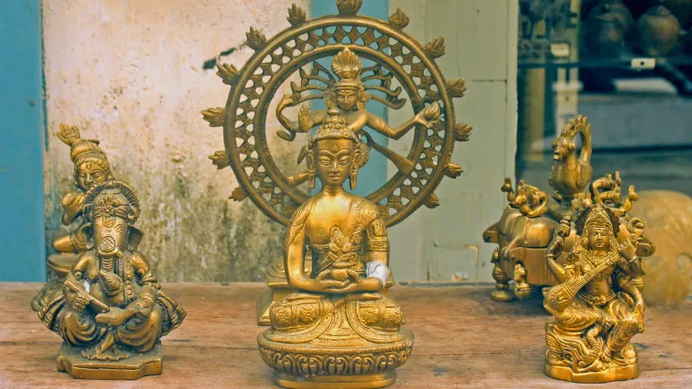 Brass and Copper Idols