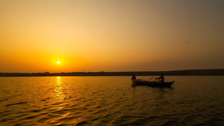 Boat Ride on the Ganges