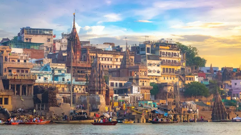 Manikarnika Ganges river ghat 