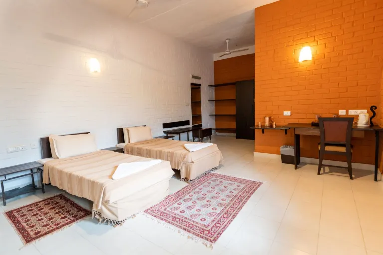 Accommodation at Isha Foundation in coimbatore