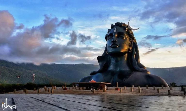 Adiyogi Statue at Isha Foundation in coimbatore