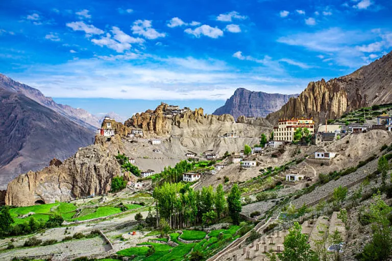 Dhankar Gompa. India. Spiti Valley