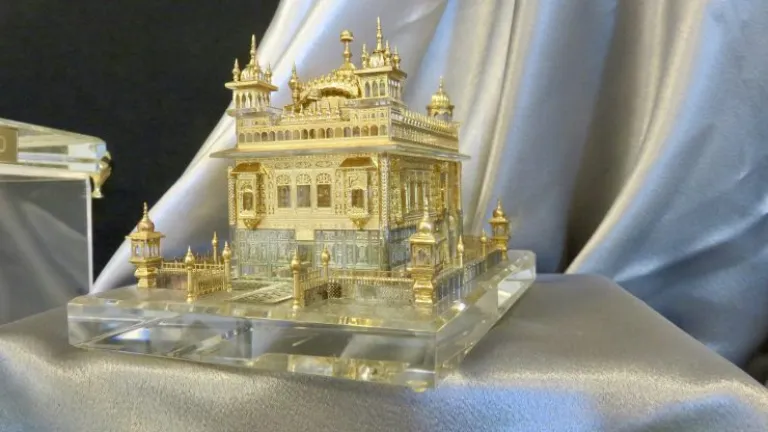 Miniature replicas of the Golden Temple