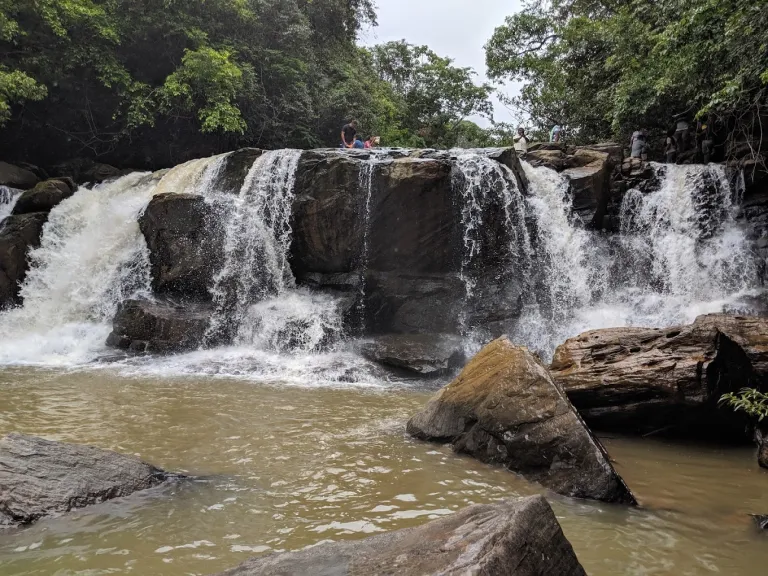 Mookanamane Abbi Falls Sakleshpur