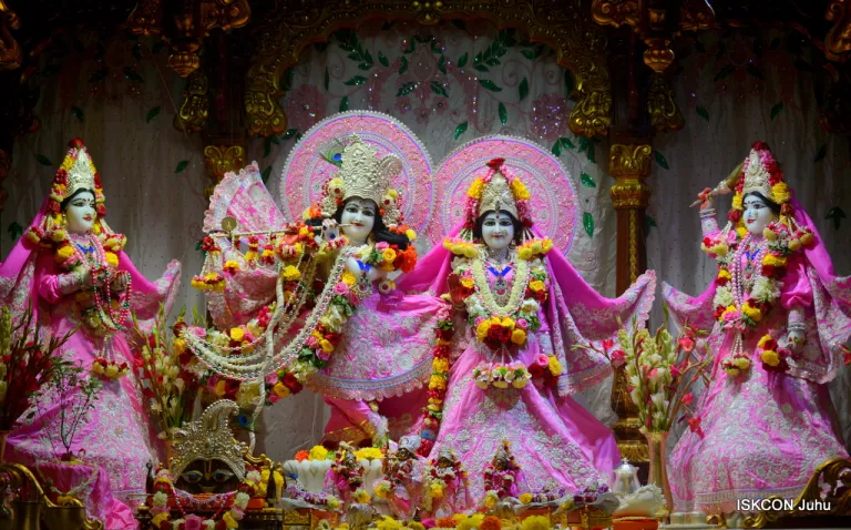 ISKCON temple  Mumbai Krishna Janmashtami