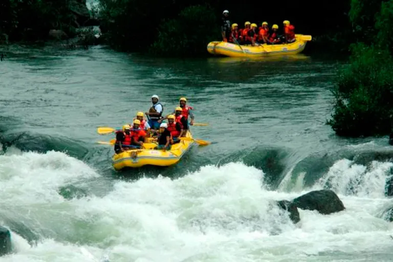 White Water Rafting at Coorg