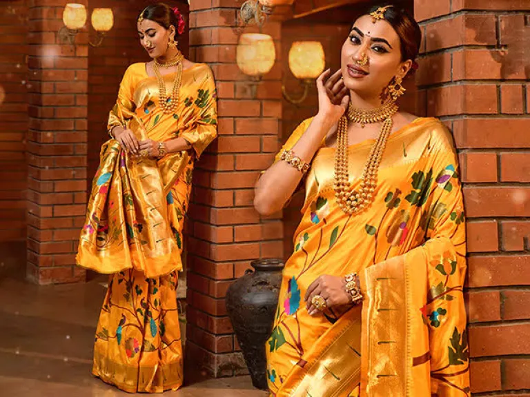 Ethenic dresses Ganesh Chaturthi 