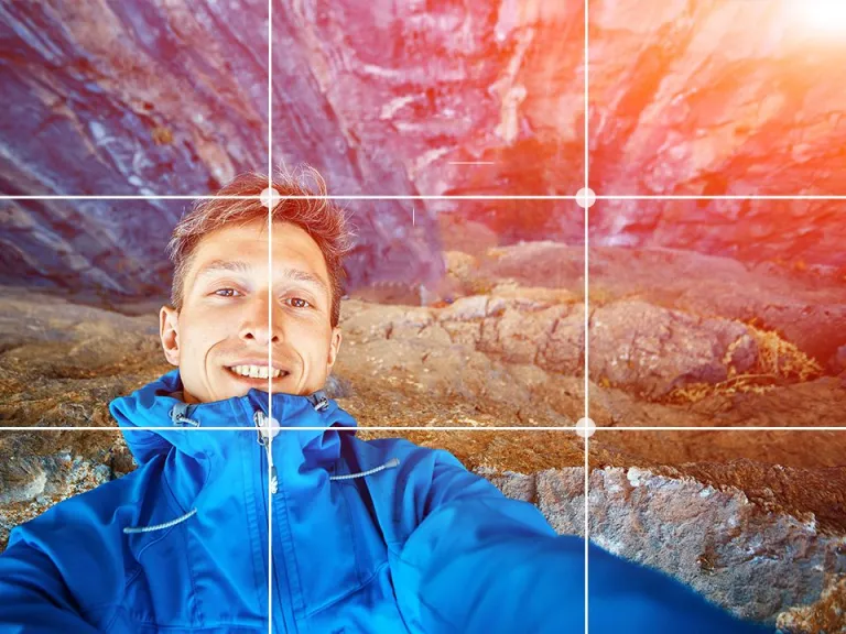 The rule of thirds for best selfies