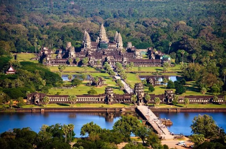 Temples of Angkor Wat Cambodia