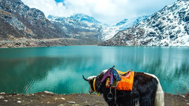 Tsangmo Lake in Sikkim