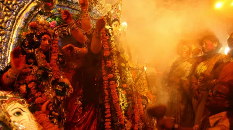 Bengali Spirit during Durga Puja