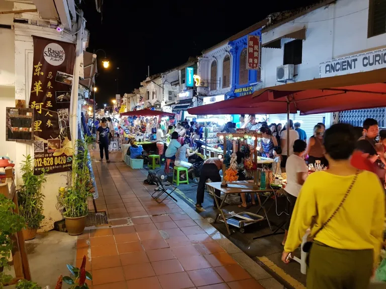 Jonker Street Night Market Malacca