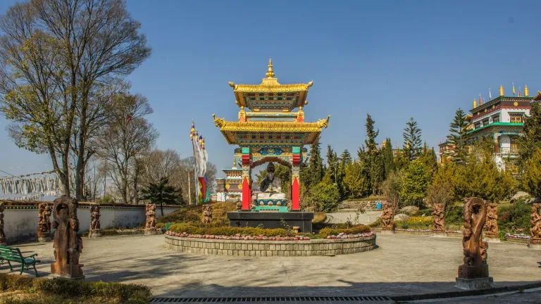 Monastery at Bir Billing, Himachal