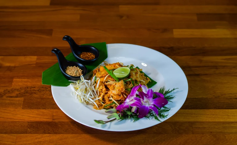 Pad Thai Noodles in Thailand