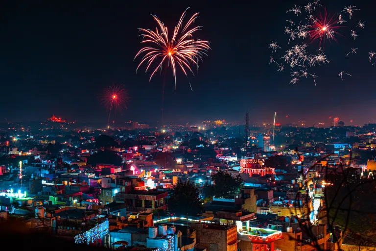 Diwali in Darjeeling, West Bengal