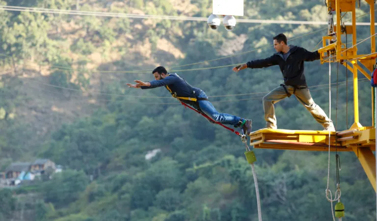 Bungee Jumping in Rishikesh