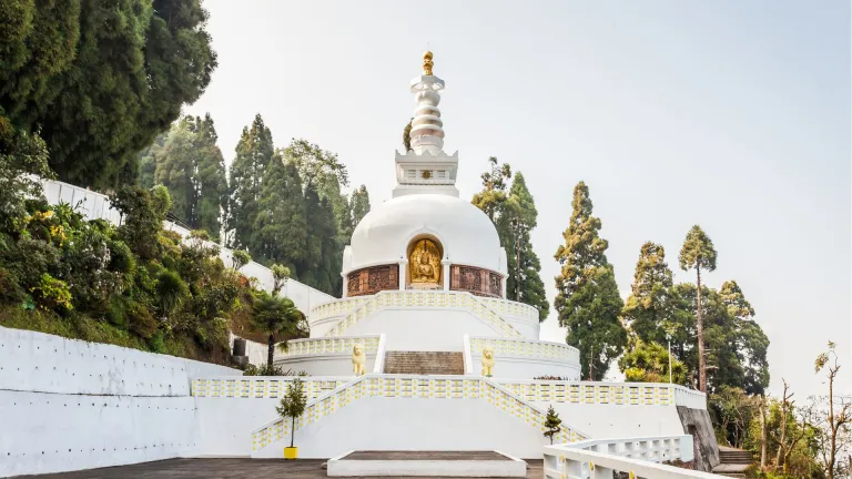 Peace Pagoda, Darjeeling 