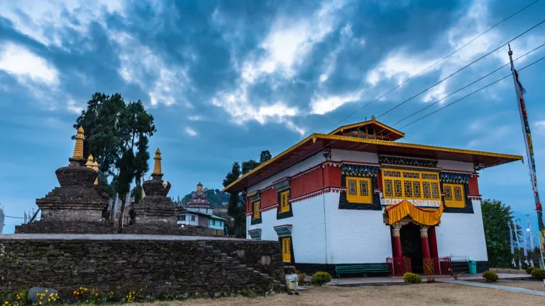 Tharpa Choling Monastery Kalimpong 