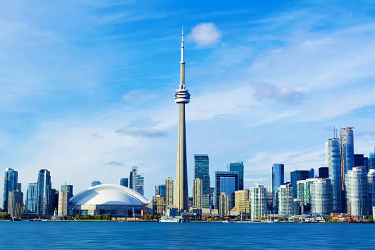 CN Tower stock photo Toronto, Canada, Urban Skyline, CN Tower, City