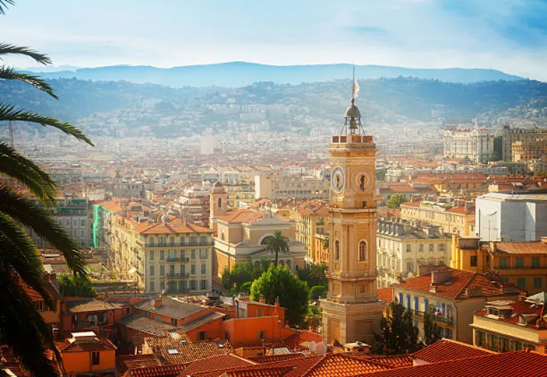 Cityscape of Nice, France