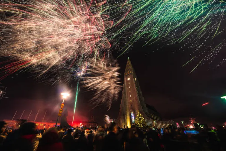 New year in Iceland