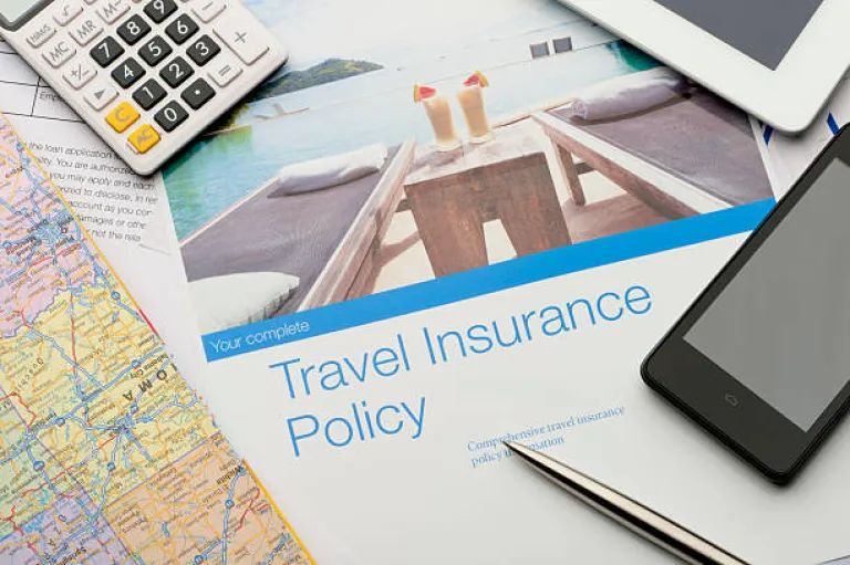 Travel insurance brochures