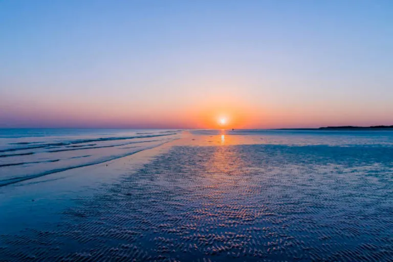 Sunset at Mandvi beach, Kutch