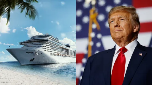 image for article A Travel Company in USA Offers Americans Four-Year Cruise to "Skip Forward" Trump's Presidency