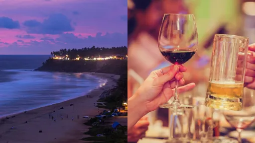 image for article Varkala to Become Kerala’s  First Special Tourism Zone With Permission to Serve Beer & Wine in Every Eatery!