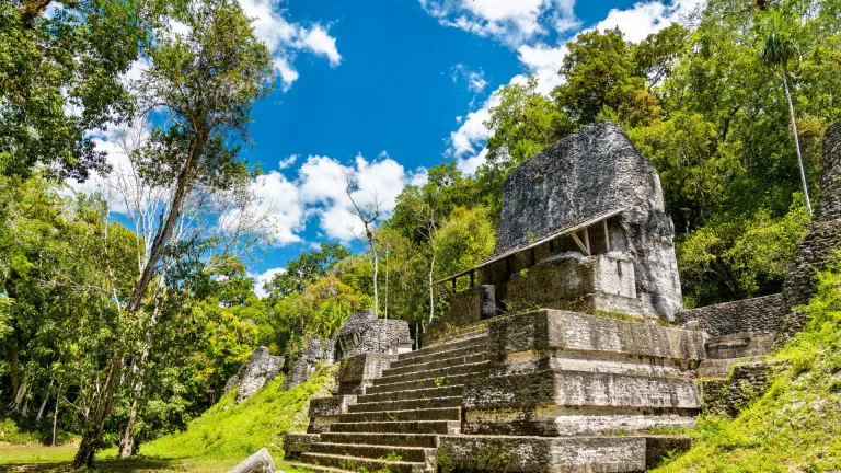 Mayans ruins of Tikal