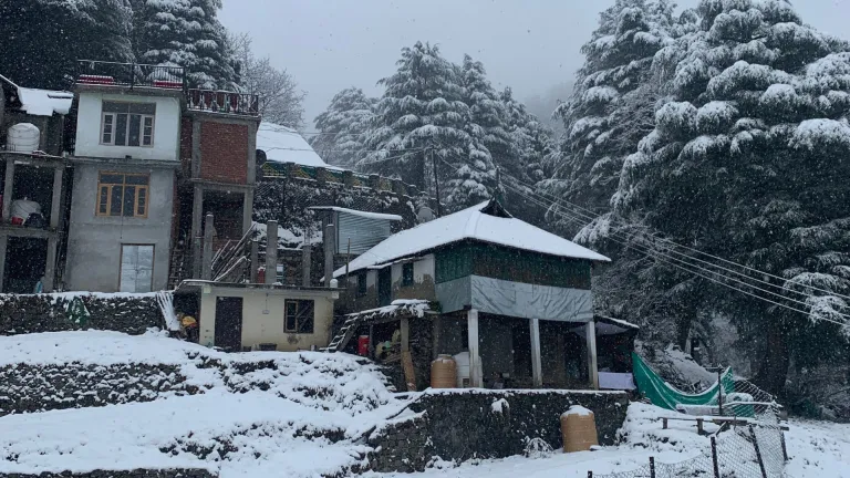 Snowfall in Dalhousie