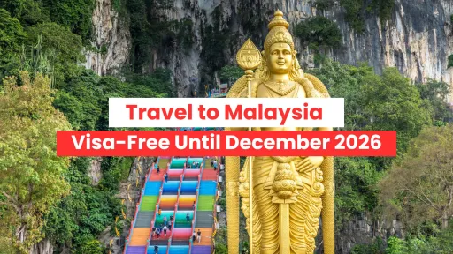 image for article Malaysia Extends Visa-Free Travel for Indians Until 2026!