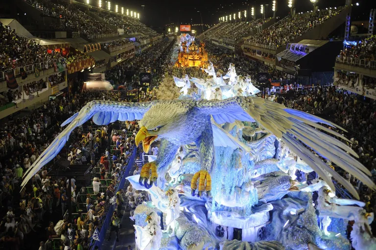 A float at Rio Carnival, 2014