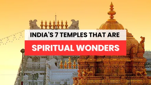 image for article 7 Spiritual Wonders of Temples in India