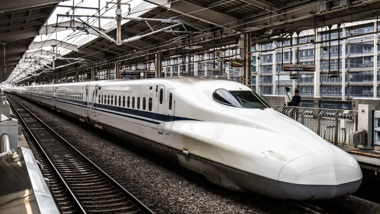 Shinkansen high-speed bullet train