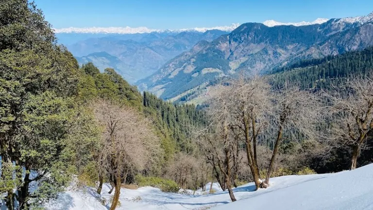 Shoja Valley in the winter