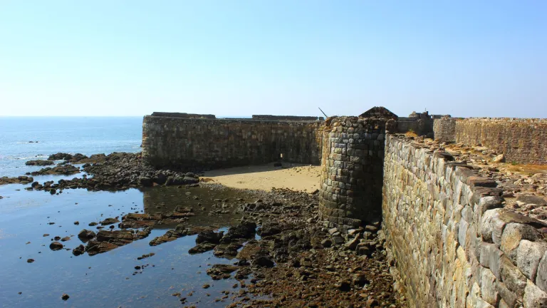 Coastal view of Sindhudurg Fort