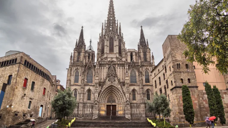 Barcelona Cathedral in Gothic Quarter, Barcelona