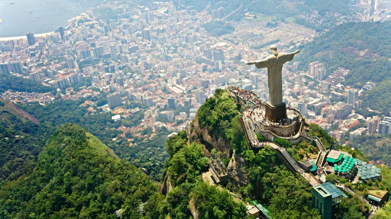 View from Christ the Redeemer, Rio de Janeiro