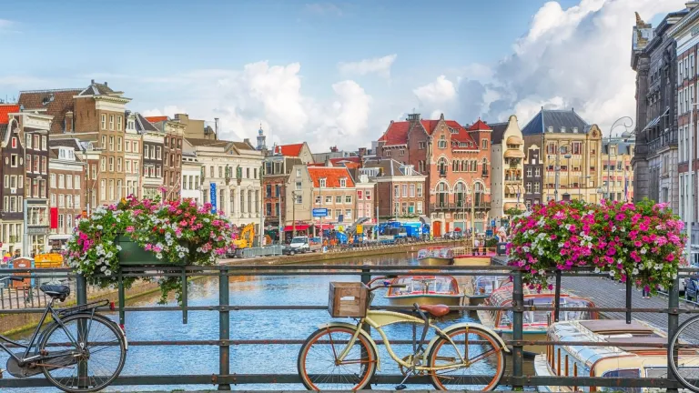 Canal in Amsterdam