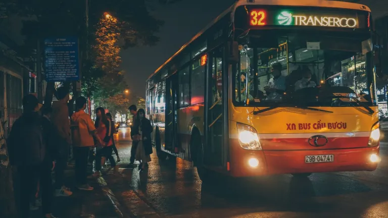 Bus in Hanoi