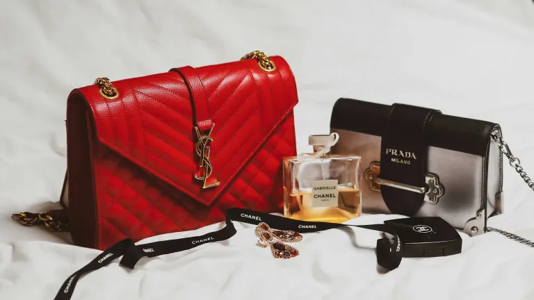 YSL and Prada handbagsLaura Chouette
