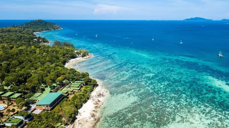 Aerial view of Koh Lipe